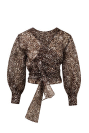 Blusa Organza Pardus