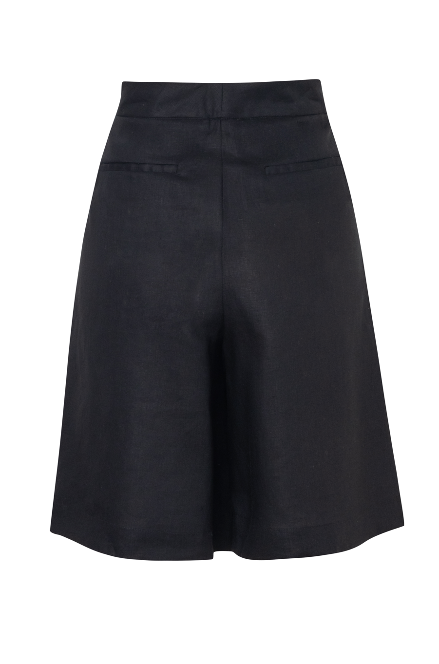 shorts largos de mujer  en lino