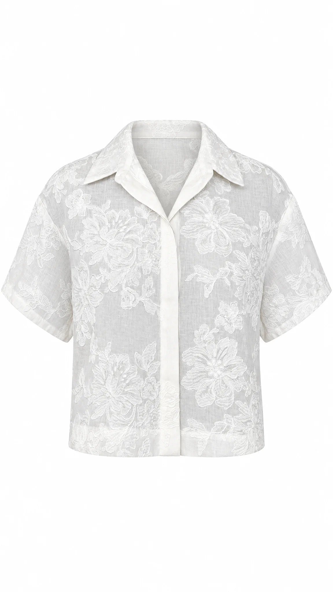 Camisa Azahar Manga Corta