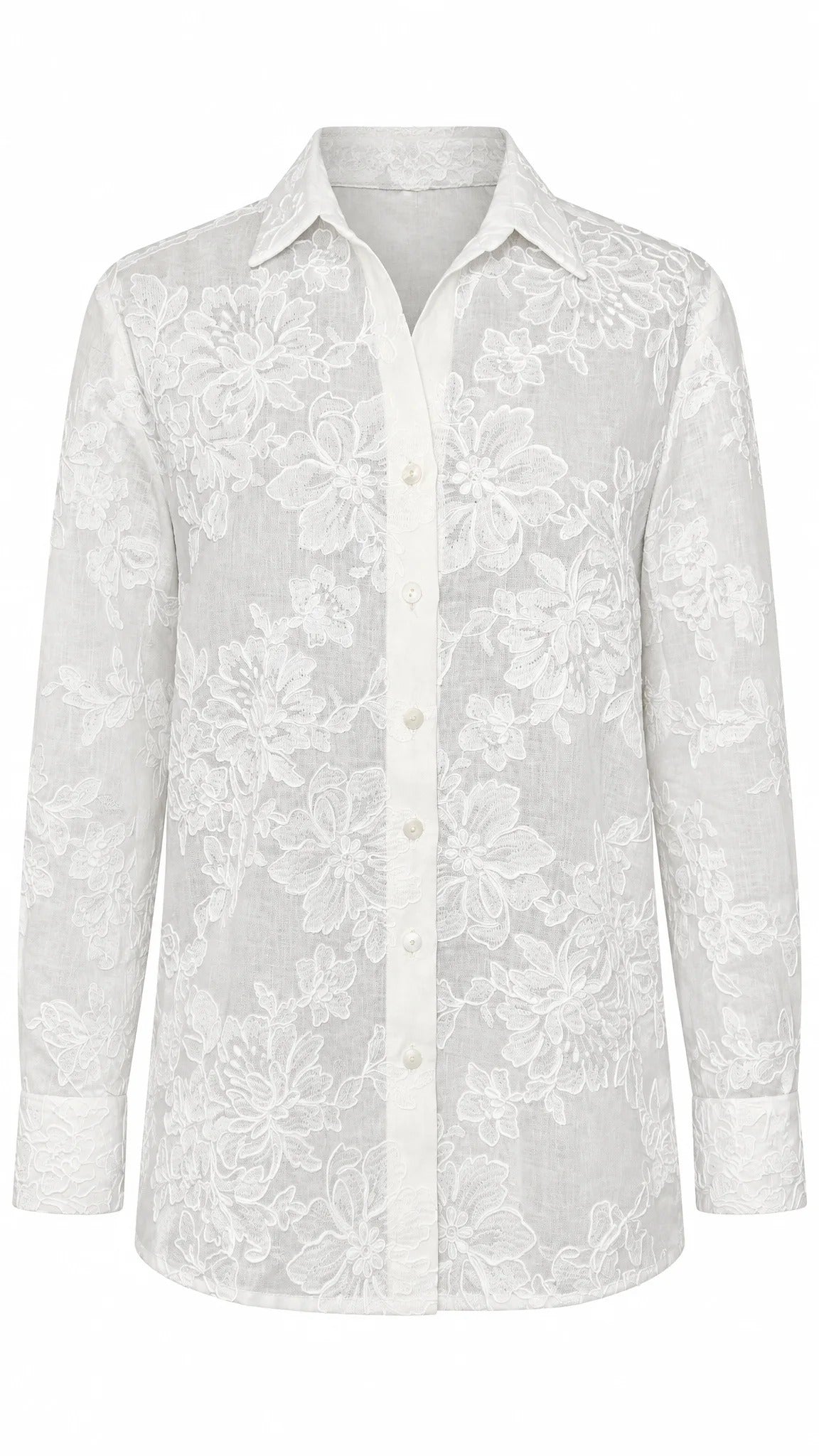 Camisa Azahar Manga Larga