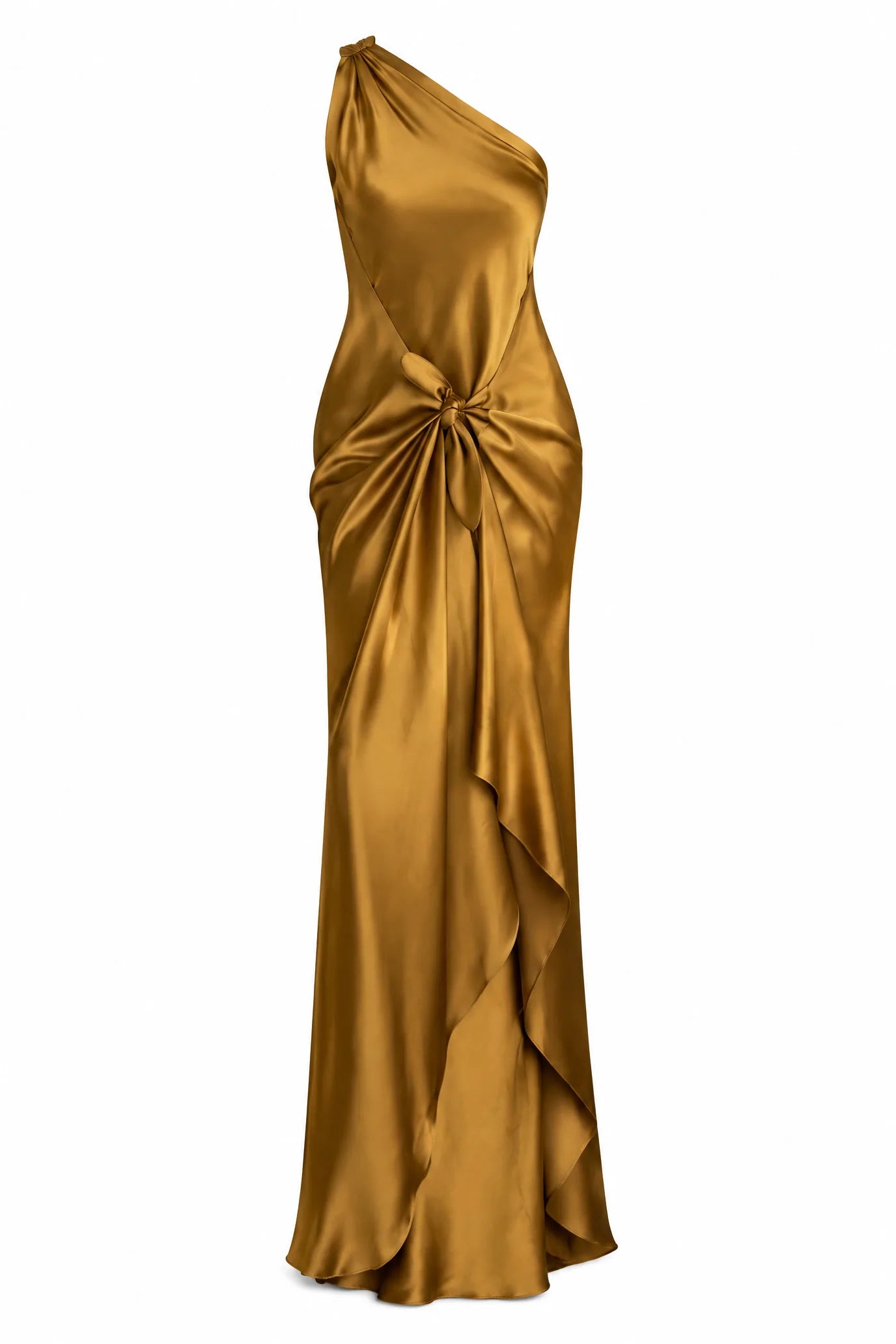 Vestido Oro Viejo - delante