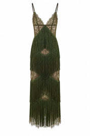 Vestido Liquen - atrás