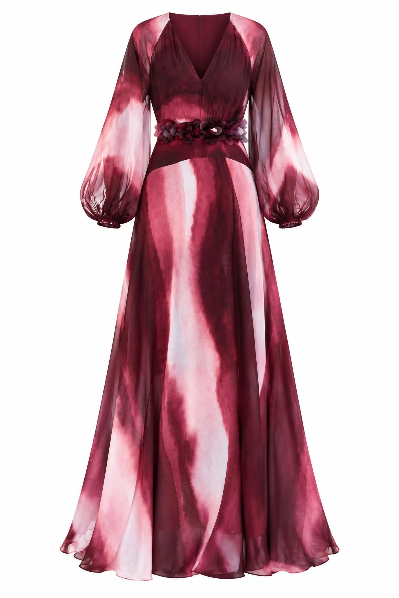 Vestido Merlot - delante