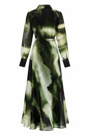 Vestido Follaje - atrás